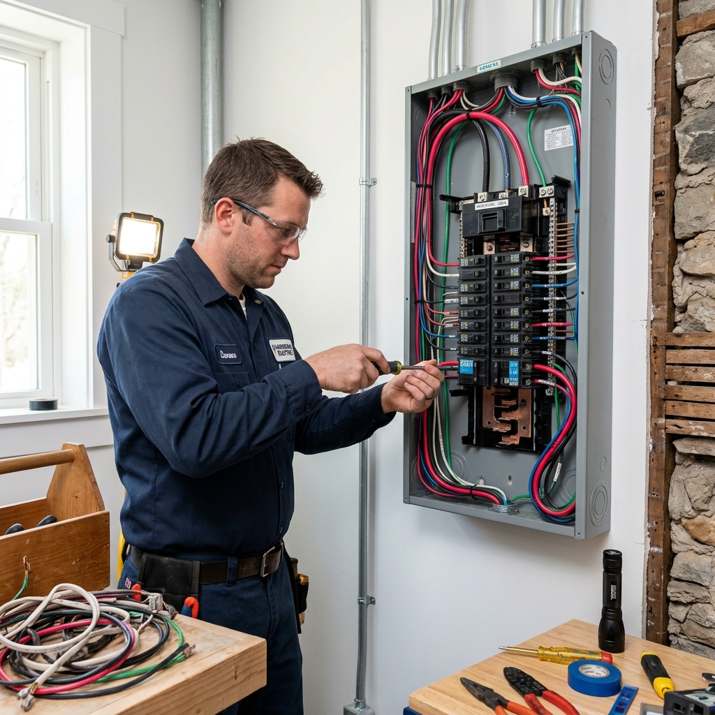 Elektrosanierung im Altbau: Sicherheit und Zukunftsplanung