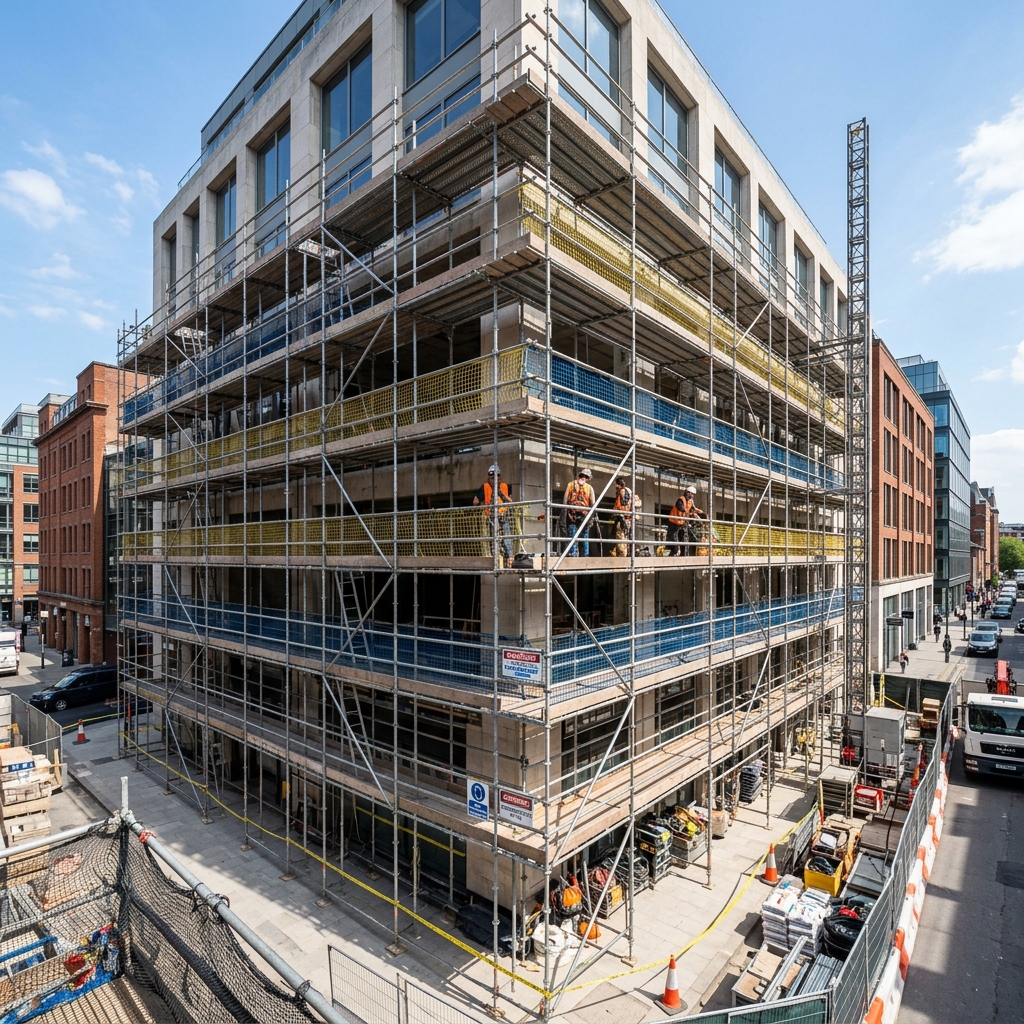Gerüstbau: Sicherheit und Ablauf auf der Baustelle